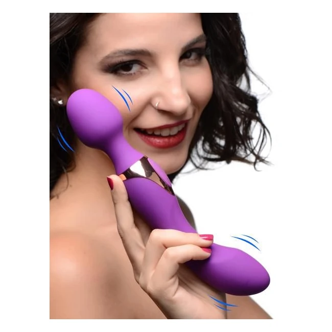 10x Dual Duchess 2-in-1 Silicone Massager - Dual-Ended Design for Versatile Pleasure