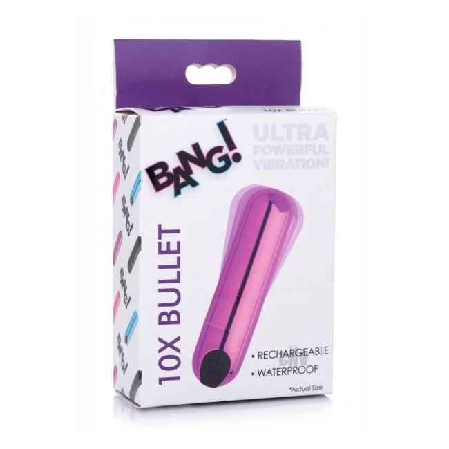 10x Rechargeable Vibrating Metallic Bullet - - How It Feels