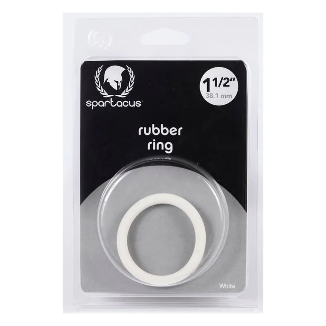 White Rubber Ring - Rubber that stretches and springs back