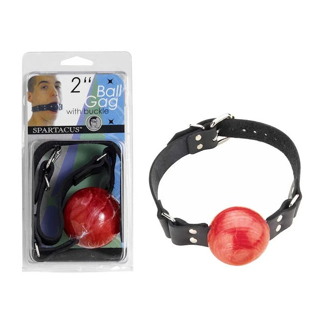 2in Red Ball Gag W/buckle - Build & Quality