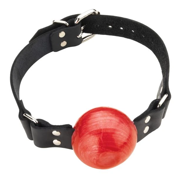 2in Red Ball Gag W/buckle - Hardware & Fasteners