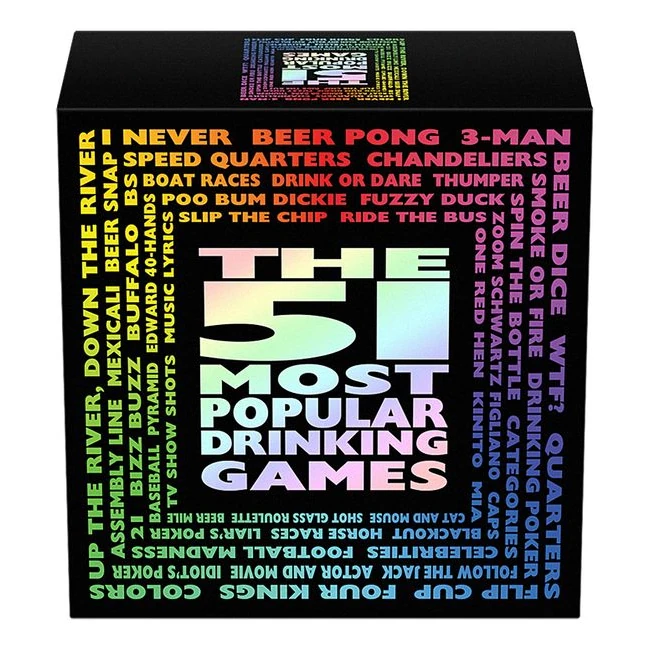 51 Most Popular Drinking Games - by Kheper Games