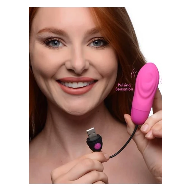 7x Pulsing Rechargeable Silicone Vibrator - Bl - How It Feels