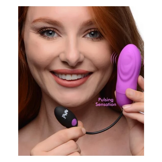 7x Pulsing Rechargeable Silicone Vibrator - How It Feels