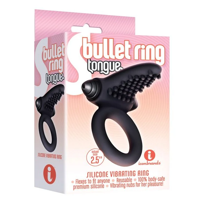 9's S-Bullet Ring - Single Speed Pulsing Vibration With Quiet Operation