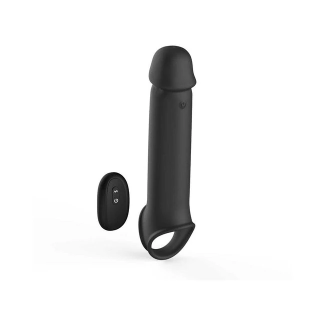Adam & Eve Adams Xl Vibrating Extension Silicone with Remote Control - Fit & Sizing