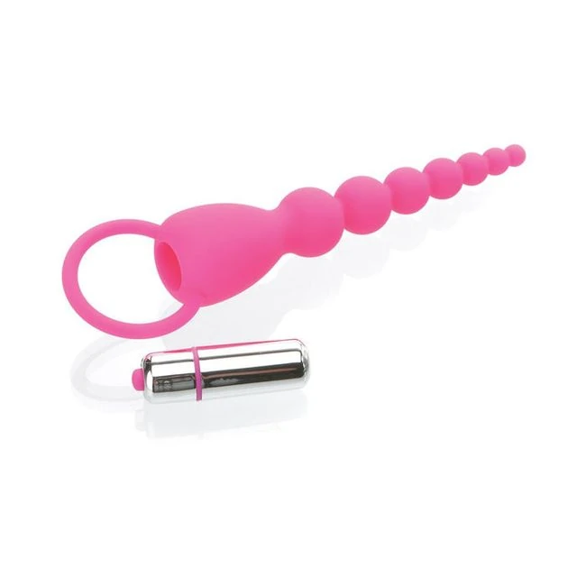 Adam & Eve Booty Bliss Vibrating Beads - Shape & Comfort
