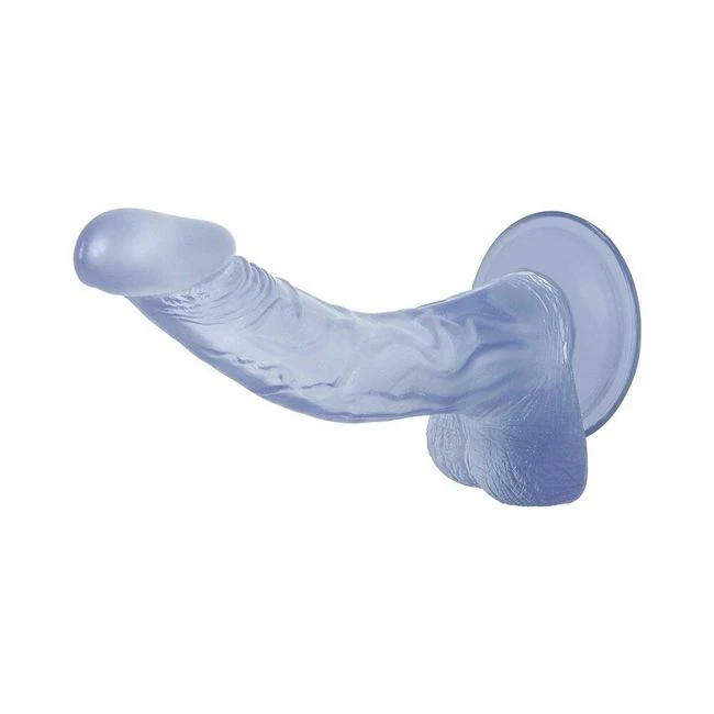 Adam & Eve Cool Curve Jelly Dildo - Material & Feel