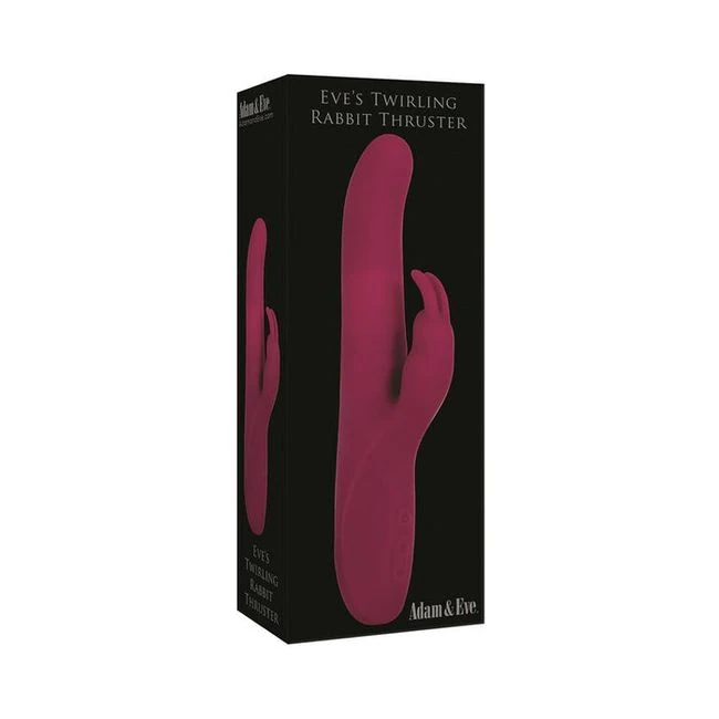 Adam & Eve Eves Twirling Rabbit Thruster - Experience Intense Multi-Zone Stimulation