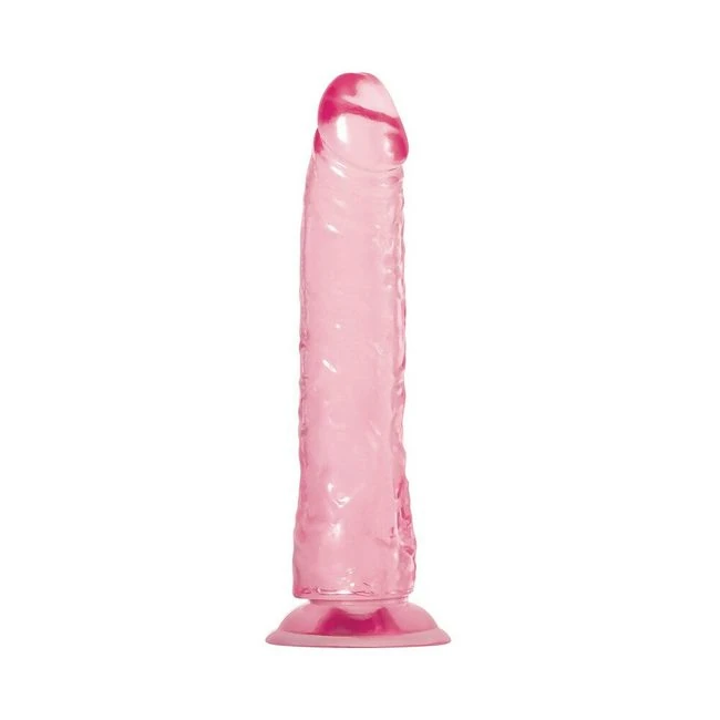 Adam & Eve Pink Jelly Realistic Dildo - Shape & Texture