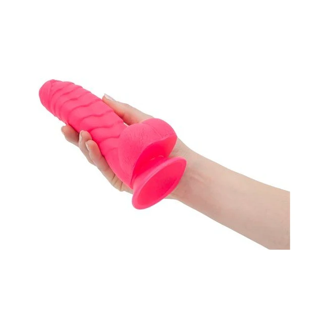 Addiction 100% Silicone Tom 7 Hot Pink " - Material & Feel