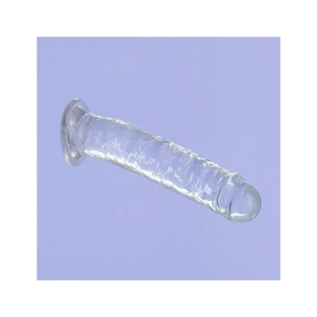 Addiction Crystal 7 Vertical Dong Clear Tpe W/ Bullet " - Features and Compatibility