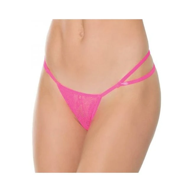 Adjustable G-string Black Hanging - Fit & Sizing