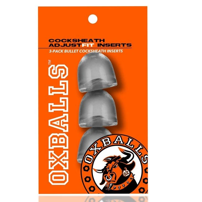 Adjustfit Inserts 3pk Clear - Custom Fit for Every Guy