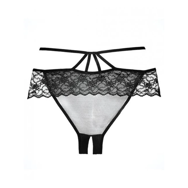 Adore Angel Crotchless Panty Black O/s - What Is the Adore Angel Crotchless Panty Black O/s?