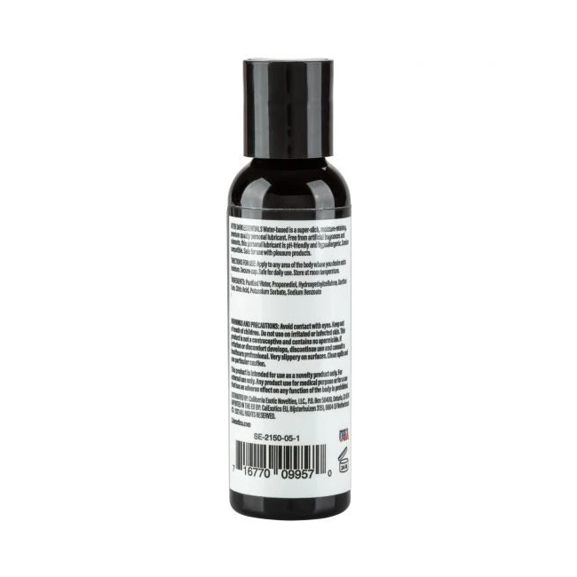 After Dark Water Based Lube - Ingredients & Material
