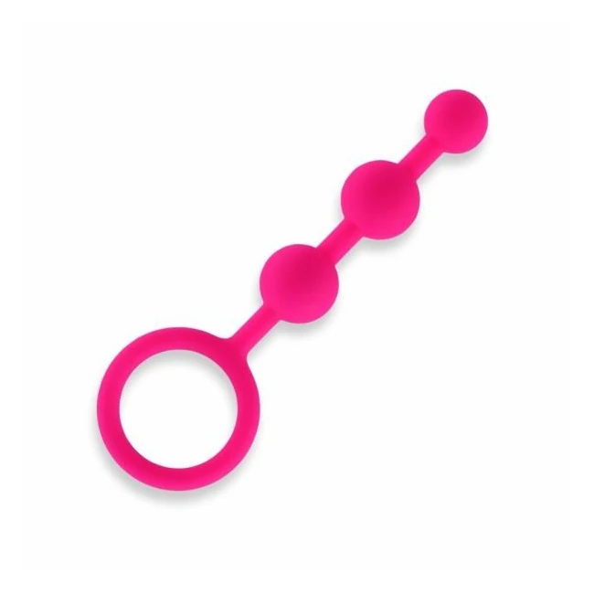 All About Anal Silicone Anal Beads 3 Balls - Material & Safety