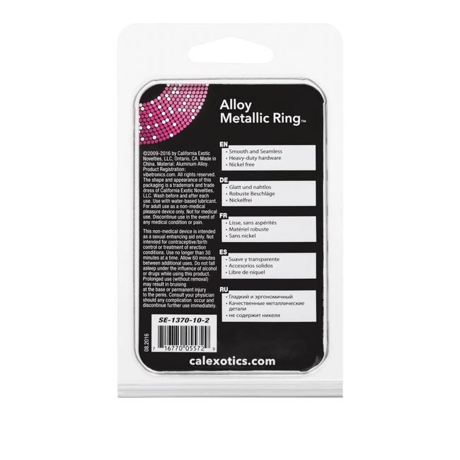 Alloy Metallic Ring - Versatility & Usage