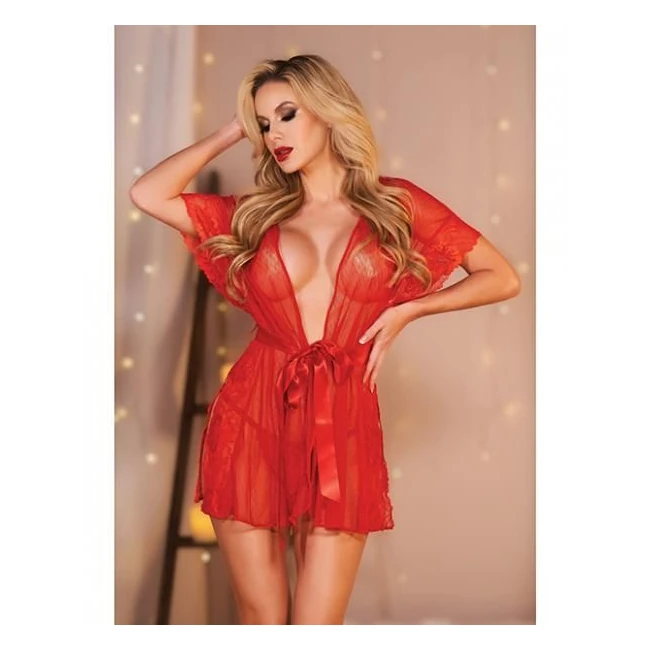 Allure Leah Lace & Mesh Open Side Cover Up - Fabric & Feel