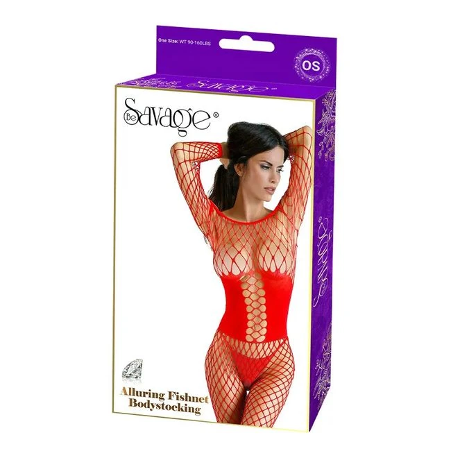 Alluring Fishnet Bodystocking - Fabric & Feel