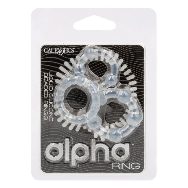 Alpha Liquid Silicone Beaded Rings - Key Details