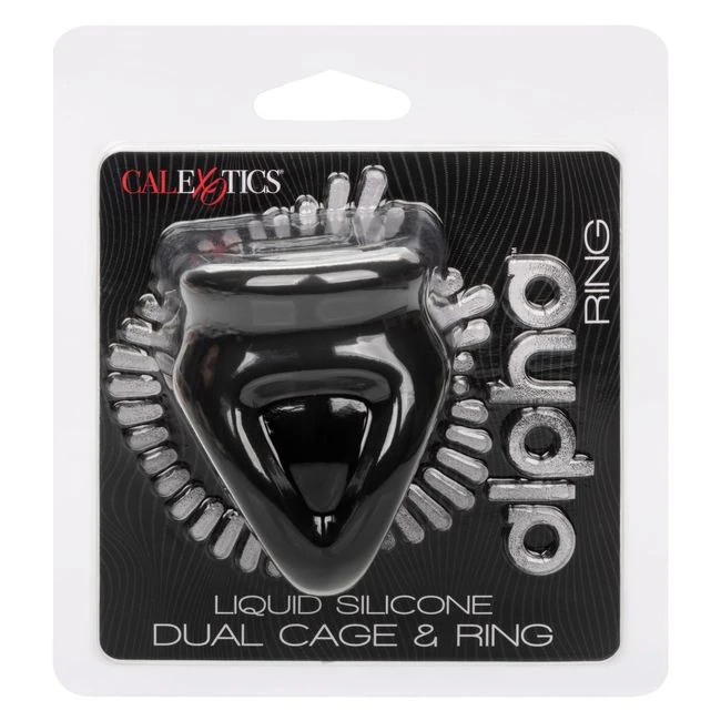 Alpha Liquid Silicone Dual Cage & Ring - Key Details