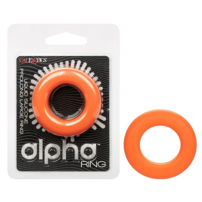 Alpha Liquid Silicone Prolong Ring - Smooth Liquid Silicone in a Compact 0.75 Inch Ring