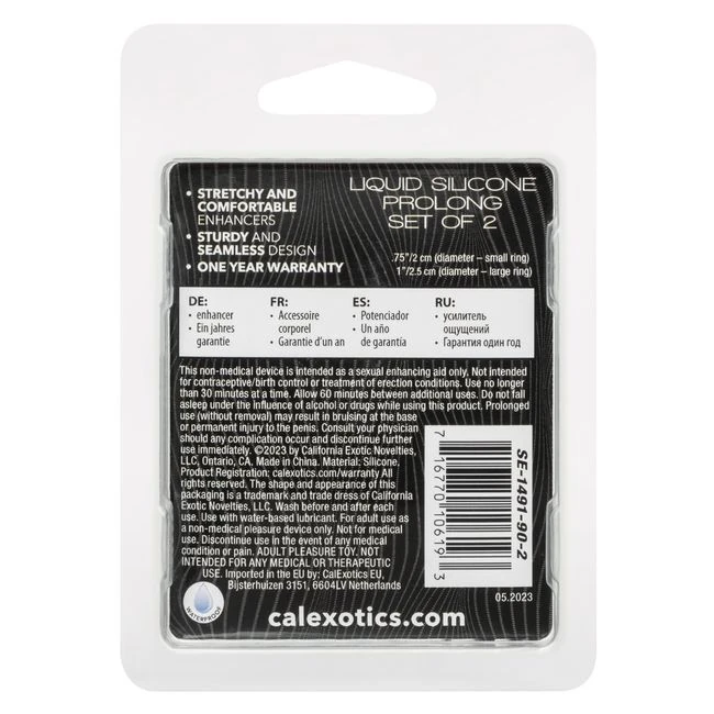 Alpha Liquid Silicone Prolong Prolong Set of 2 - Internal Texture