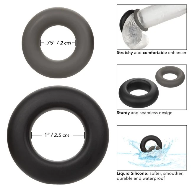 Alpha Liquid Silicone Prolong Prolong Set of 2 - Material Feel & Features