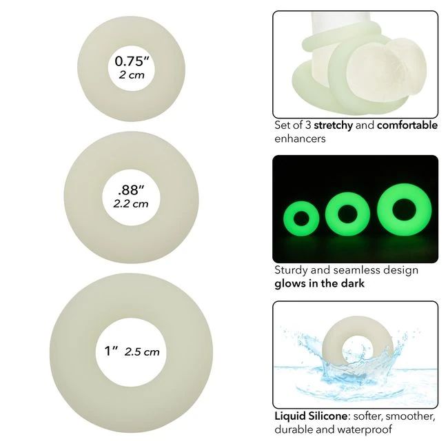 Alpha Liquid Silicone Set Glow in the Dark - Materials and Build Quality