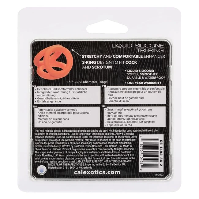 Alpha Liquid Silicone Tri-ring - Key Details