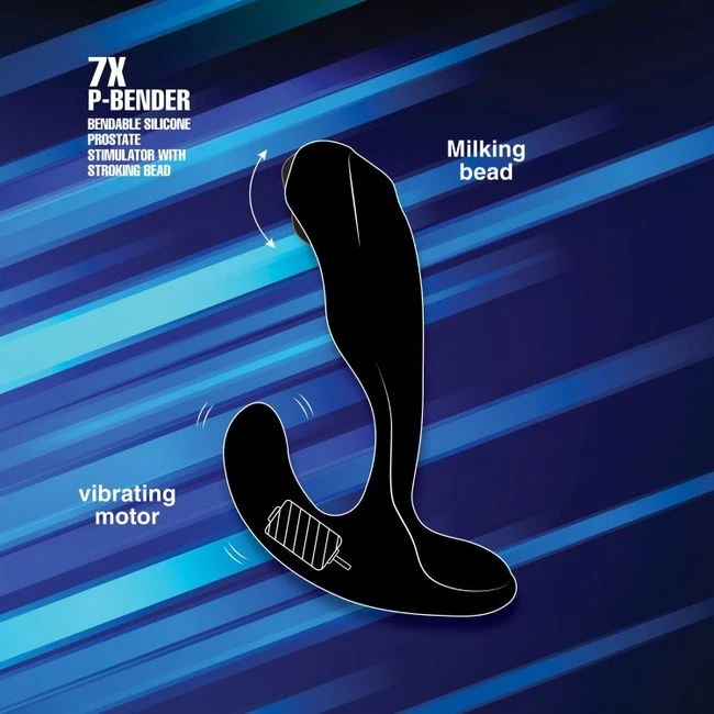 Alpha-pro 7x P-bender Bendable Prostate Stimulator W/ Remote Control - Materials and Specifications