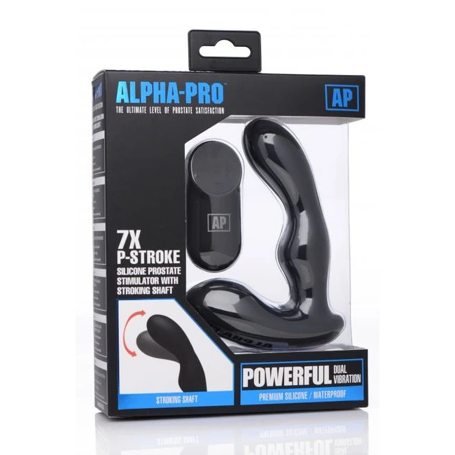 Alpha-pro 7x P-stroke Silicone Prostate Stimulator - Specifications