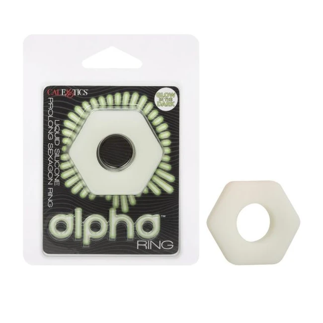 Alpha Prolong Ring Glow in the Dark - A Silicone Ring That Glows When the Lights Go Out