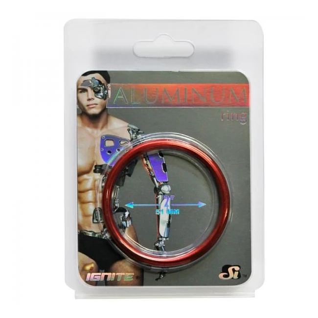 Aluminum Ring - Hellfire Red - Overview