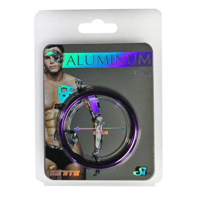 Aluminum Ring - Royal Purple - Key Details