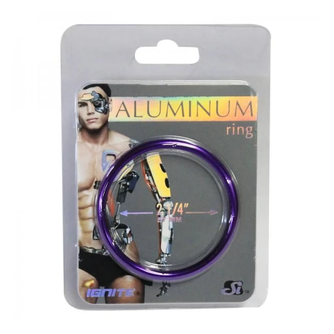 Aluminum Ring - Royal Purple - Overview