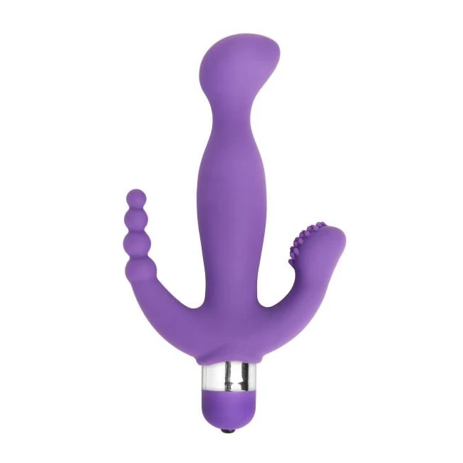 Amethyst 7 Mode Triple Stimulation Vibe Purple - How It Feels