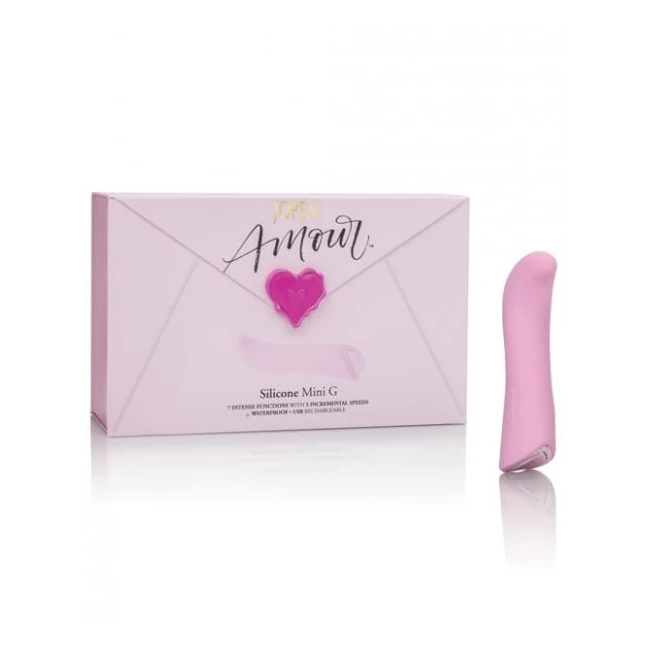 Amour Mini G Pink G-spot Vibrator - Vibration Modes