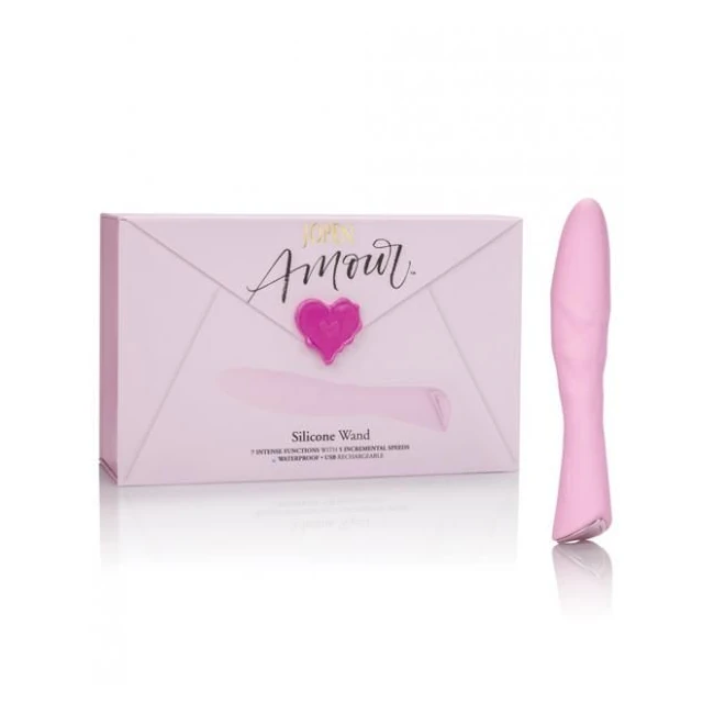 Amour Wand Silicone Pink Vibrator - Vibration Modes and Functionality