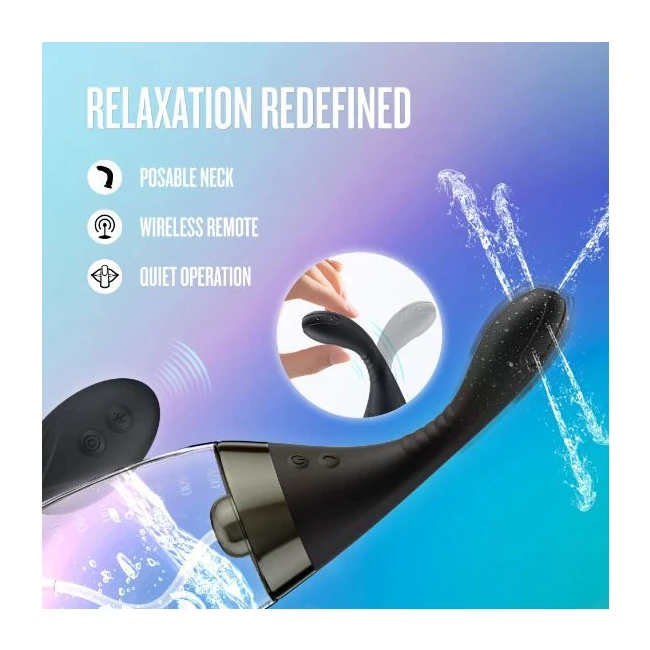 Anal Adventures Aqua Jet Black - Power & Performance