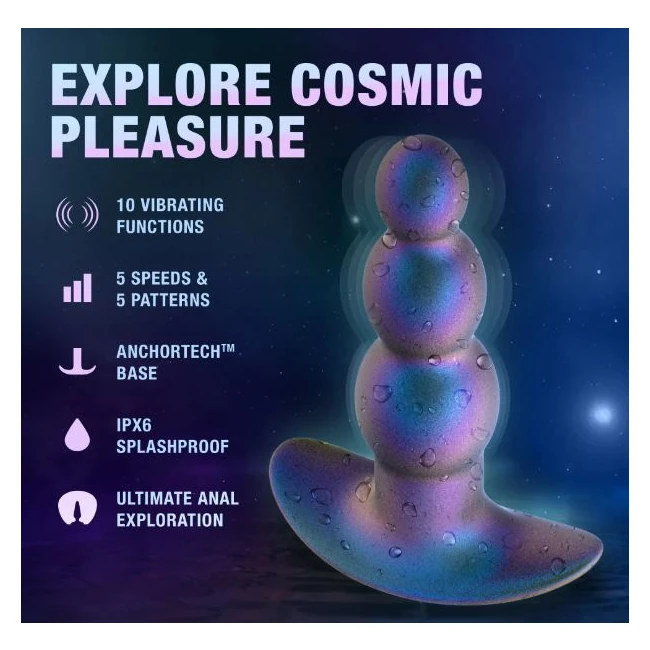 Anal Adventures Matrix Expedition Plug Lunar Blue - Explore New Dimensions of Pleasure with the Anal Adventures Matrix Expedition Plug