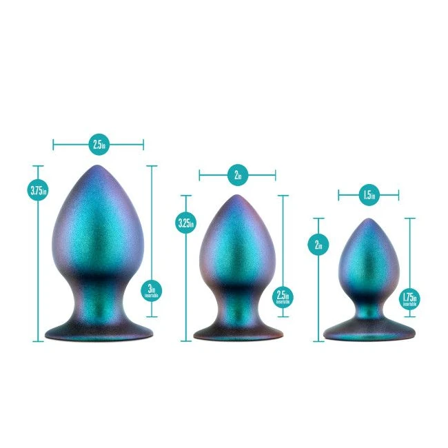 Anal Adventures Matrix Meta Verse Plug Kit Dark Milennia - Shape & Comfort