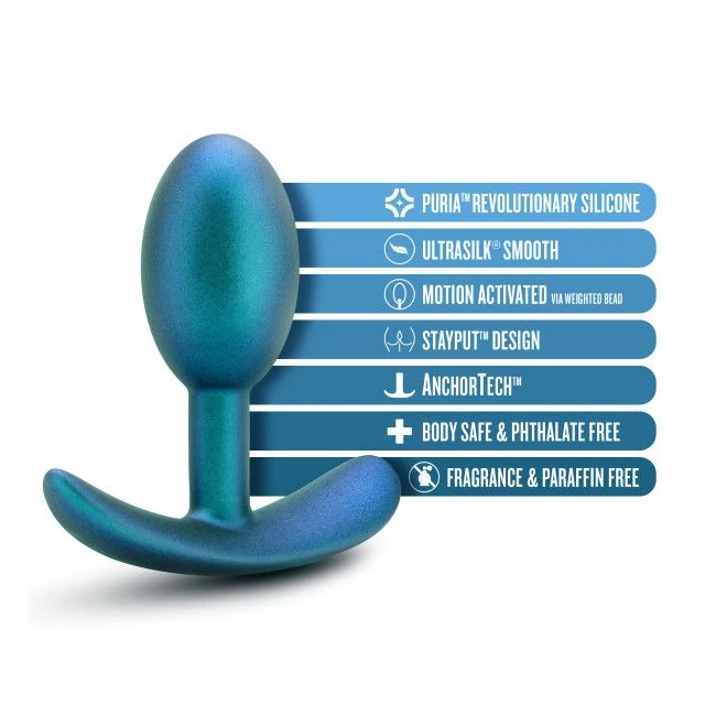 Anal Adventures Matrix Nebula Plug Lunar Blue - How the Nebula Plug Feels in Use