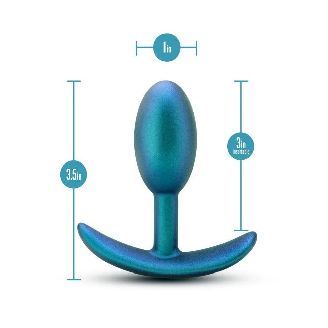 Anal Adventures Matrix Nebula Plug Lunar Blue - Materials and Design Details