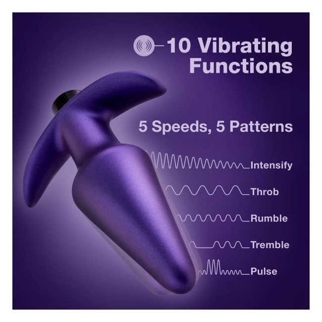 Anal Adventures Matrix Plug Interstellar Astro Violet - Vibration Modes & Power Performance