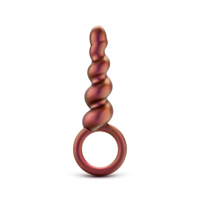 Anal Adventures Matrix Spiral Loop Plug Copper - Materials and Care