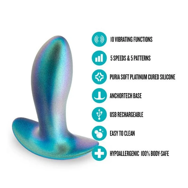 Anal Adventures Matrix Voyager Plug Neptune Teal - Power & Performance