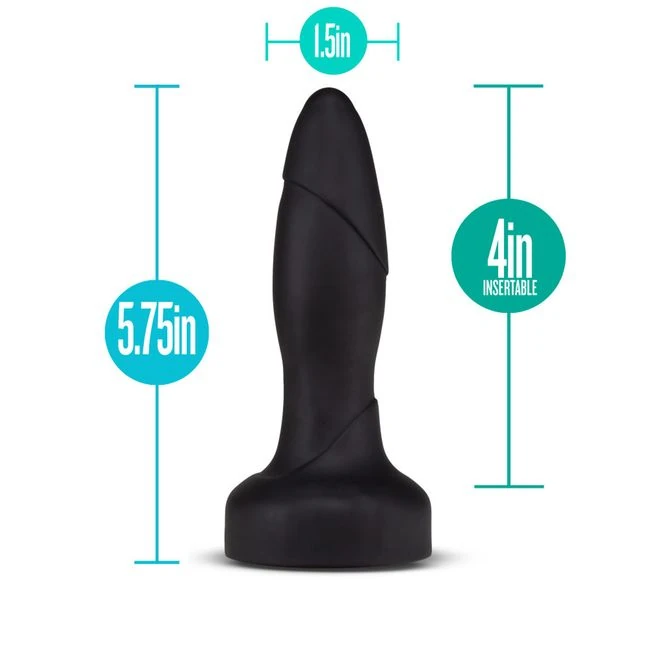 Anal Adventures Platinum Drive Plug Black - Specifications