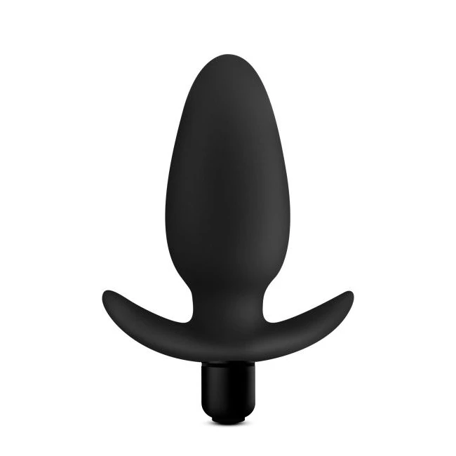Anal Adventures Platinum Silicone Saddle Plug Black - Overview